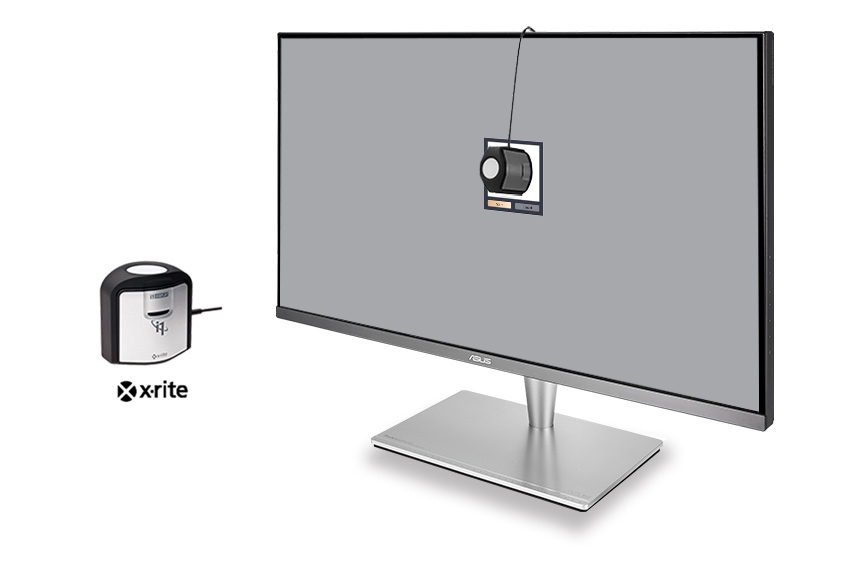 Der ASUS-ProArt-Monitor ist zusätzlich mit den wichtigsten Hardware-Kalibrierungsgeräten kompatibel