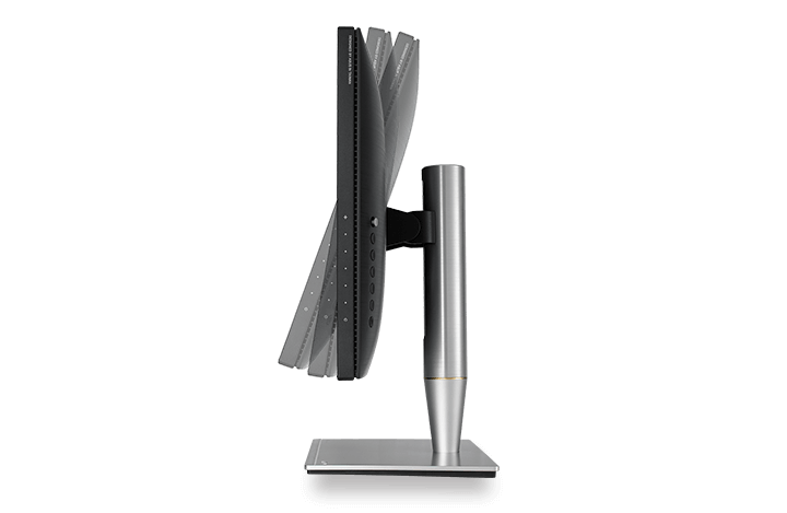 Der ProArt PA32UC ist mit einem schlanken Profil und einem ergonomisch gestalteten Standfuß ausgestattet, der geneigt, gedreht, geschwenkt und in der Höhe verstellt werden kann. Der Bildschirm kann daher jederzeit und mit wenigen Handgriffen optimal ausgerichtet werden.