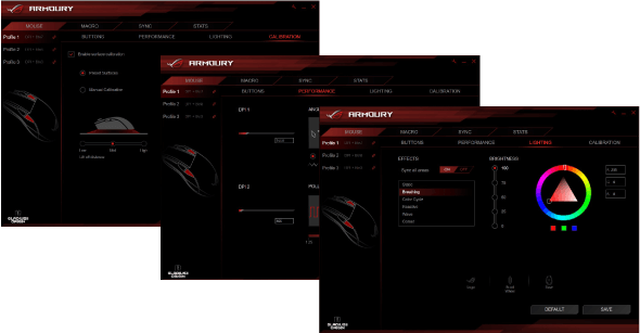 ROG ARMOURY UI