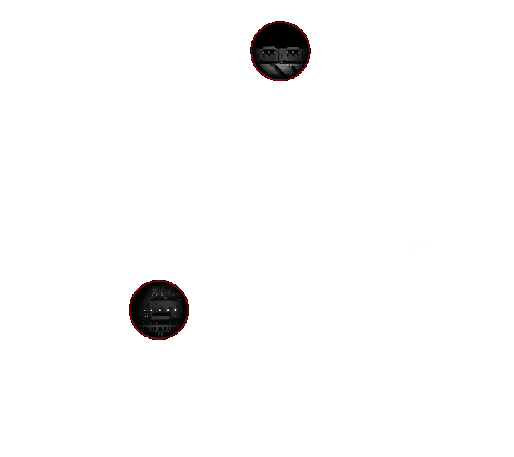 4-pin PWM/DC fan position